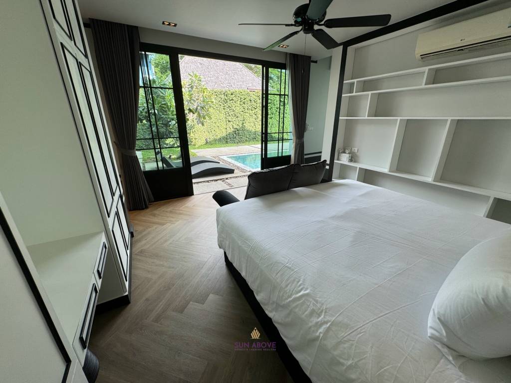 3-Bedroom pool Villa for rent near Boat Avenue, Choeng Thale