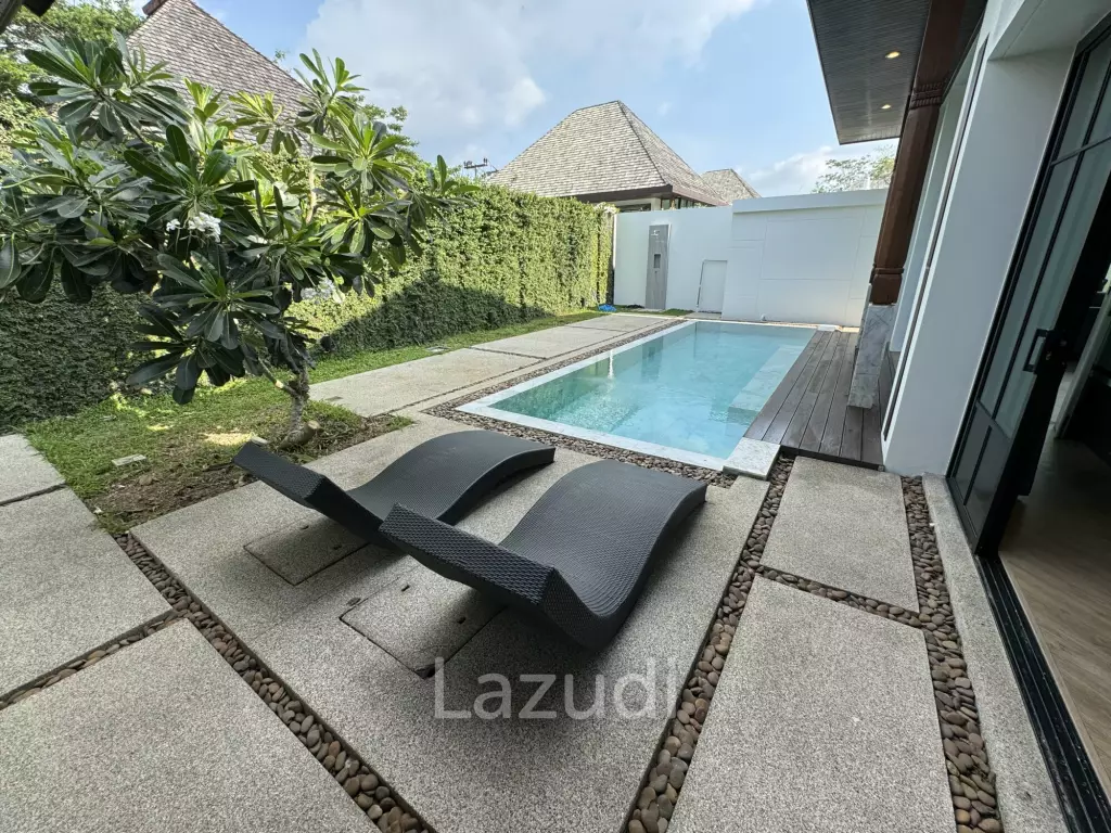 3-Bedroom pool Villa for rent near Boat Avenue, Choeng Thale