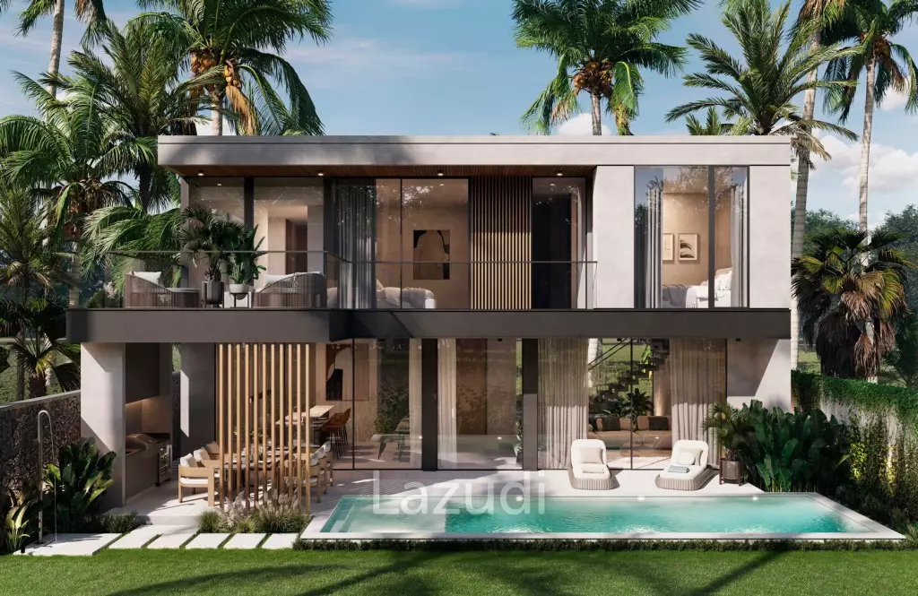 Luxuriously Modern Villa 400m to Balangan Beach with Views