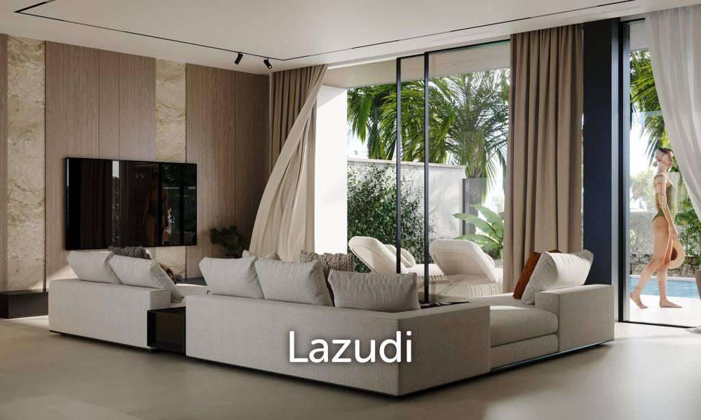 Luxuriously Modern Villa 400m to Balangan Beach with Views