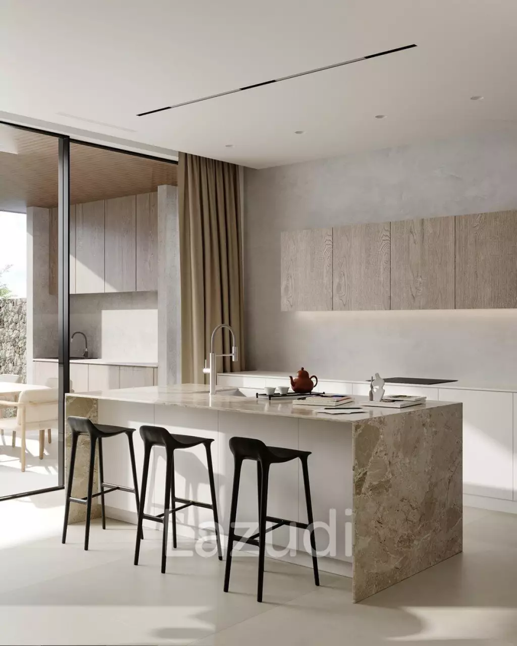 Luxuriously Modern Villa 400m to Balangan Beach with Views