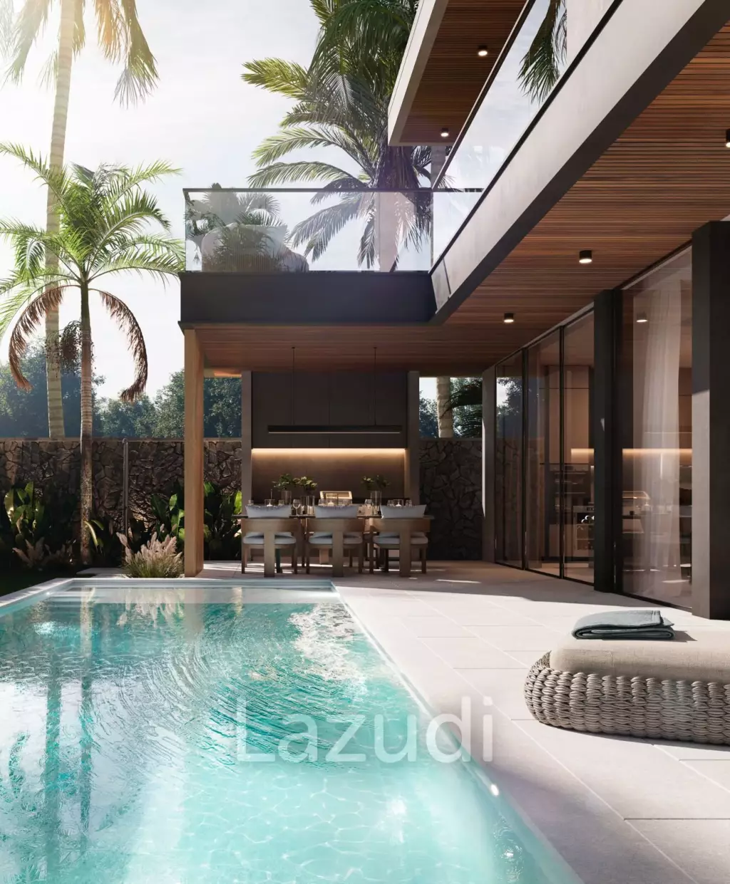 Luxuriously Modern Villa 400m to Balangan Beach with Views