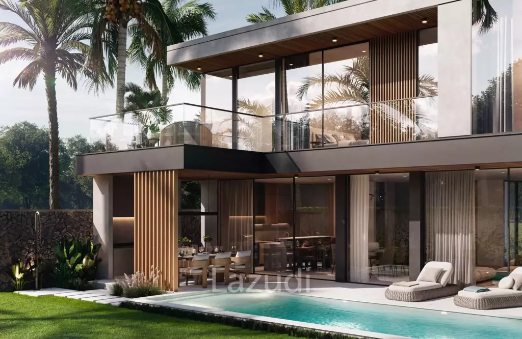 Luxuriously Modern Villa 400m to Balangan Beach with Views