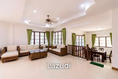 SINGLE VILLA ON BIG LAND PLOT : 3 bed plus additional adjacent land 3 rai