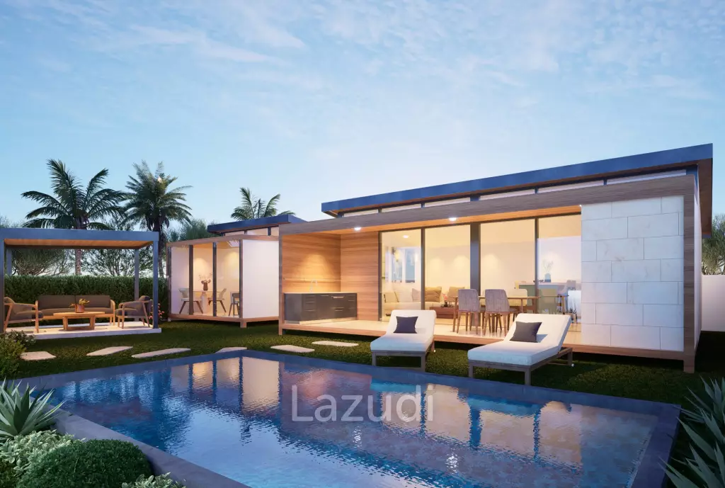 Modern Villa 1 Bed+Guest house for Sale in Bo Phut, Ko Samui