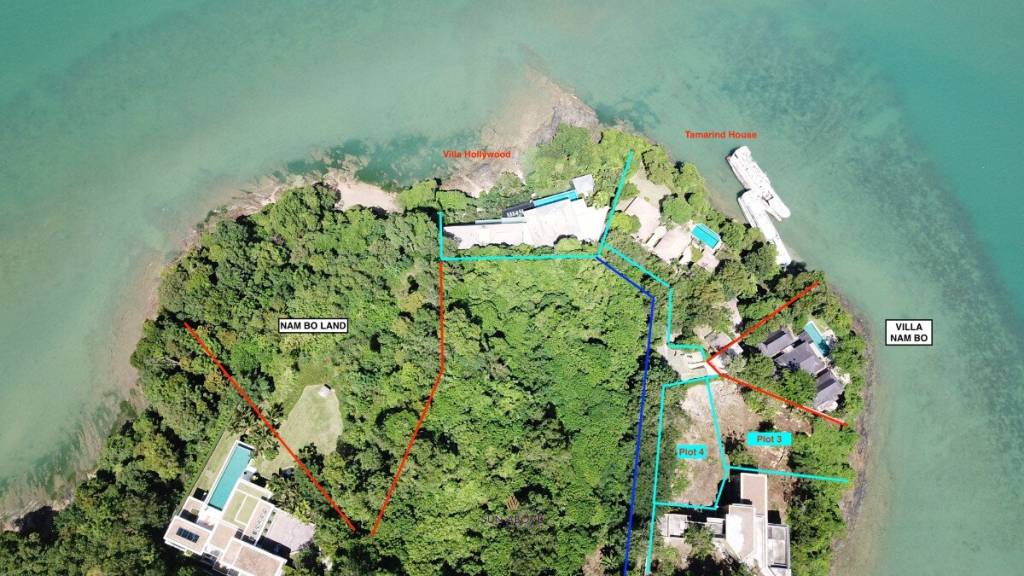 5,284 SQ.M Ocean Front LandFor SaleTamarind Bay Ocean Front Land