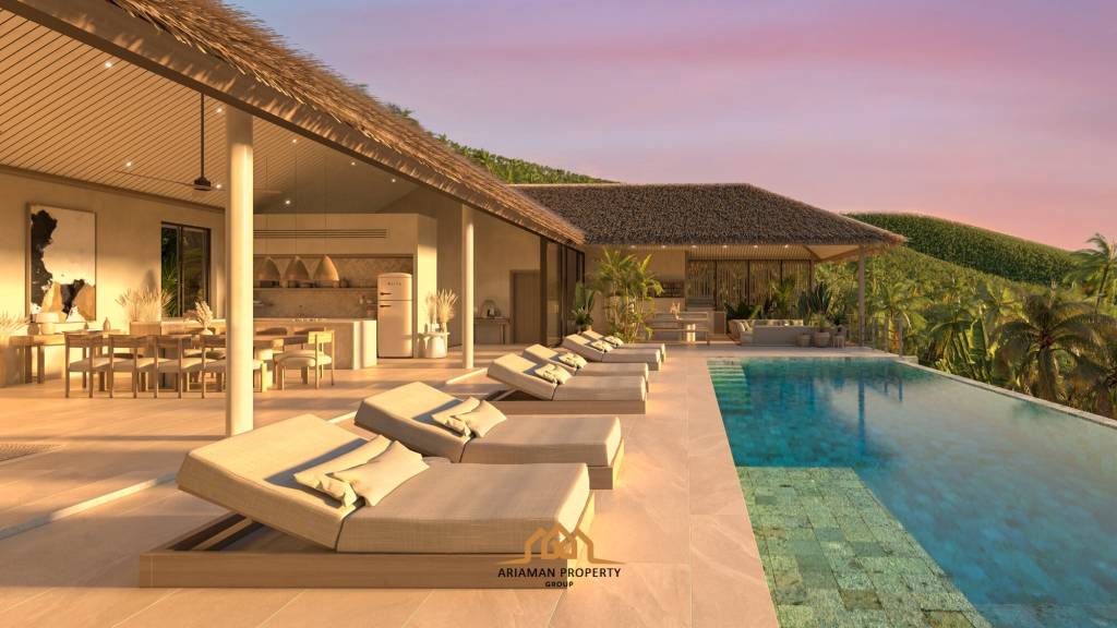 Luxury Pacific Sunset Villa 5 Bed in Ko Samui