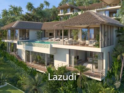 Luxury Pacific Sunset Villa 5 Bed in Ko Samui