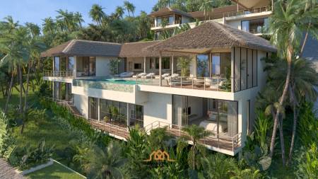 Luxury Pacific Sunset Villa 5 Bed in Ko Samui