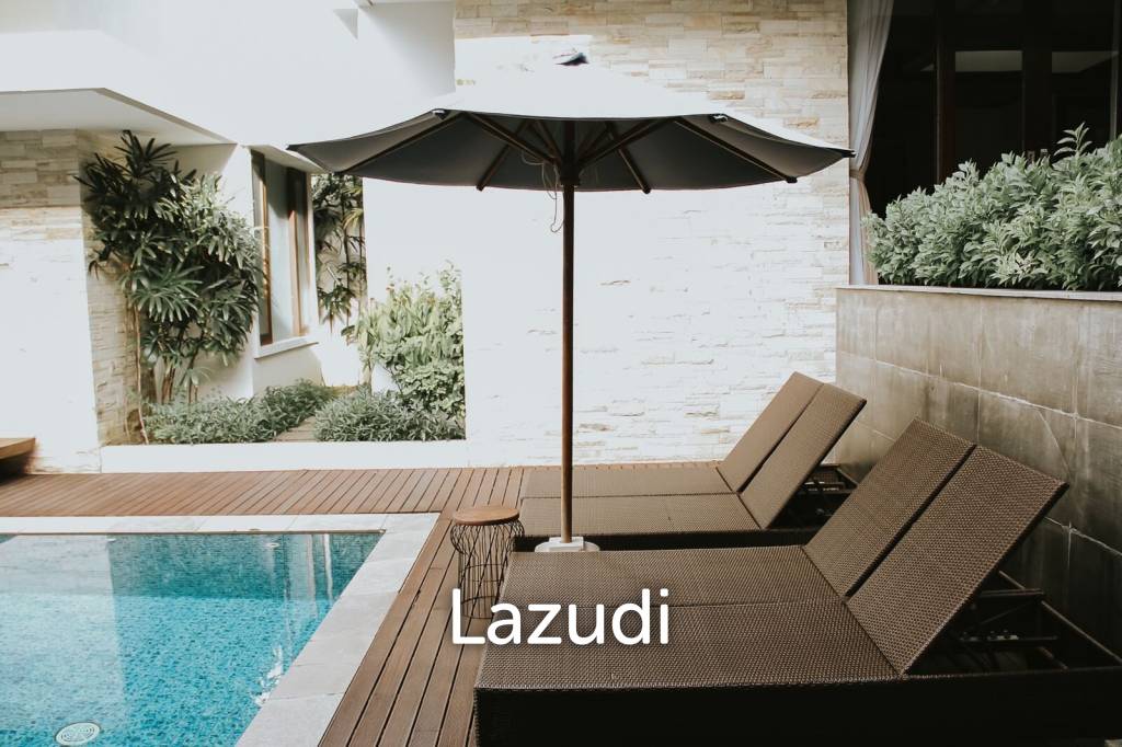 CONTEMPORARY 5-BEDROOM VILLA IN NUSA DUA WITH OCEAN VIEW ROOFTOP