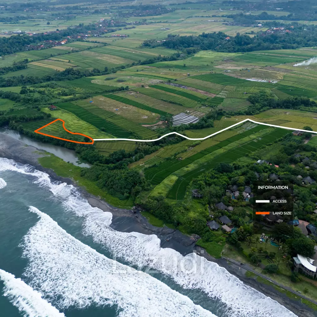 Beachfront Land in Gangga Tabanan
