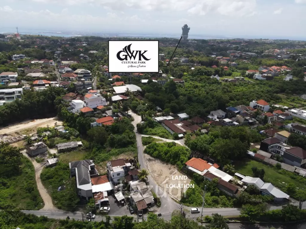 ELEVATED RESIDENTIAL LAND IN UNGASAN WITH EASY ACCESS