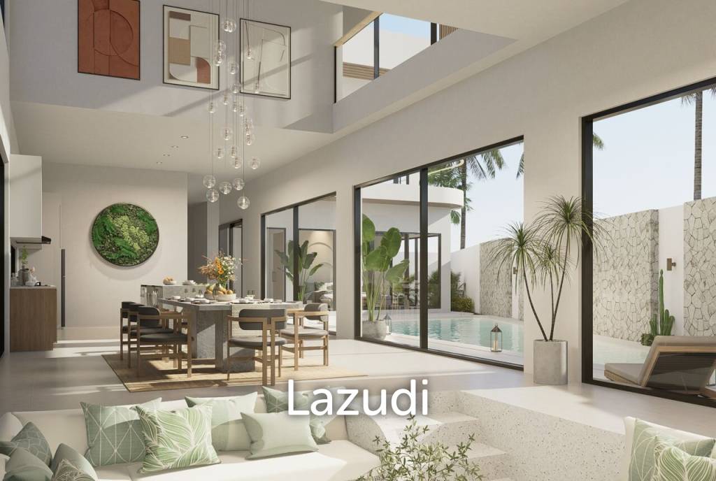 MODERN 4-BEDROOM VILLA IN SESEH: A COASTAL OASIS