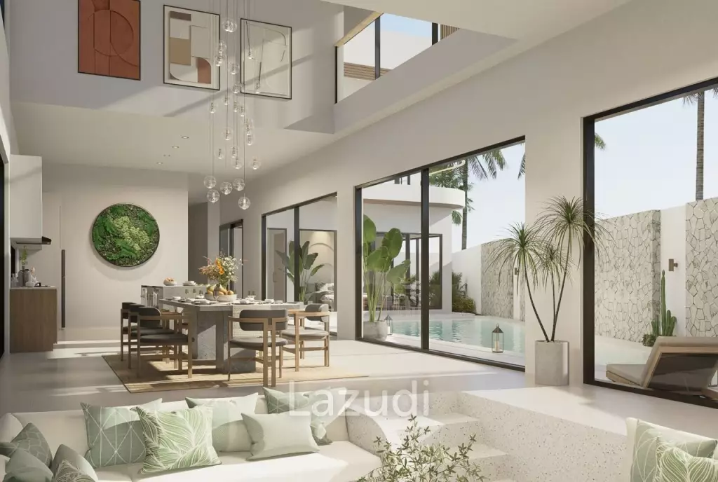 MODERN 4-BEDROOM VILLA IN SESEH: A COASTAL OASIS