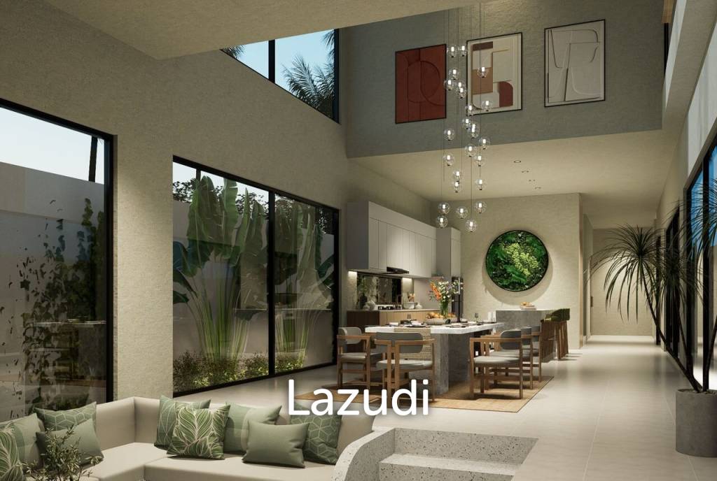 MODERN 4-BEDROOM VILLA IN SESEH: A COASTAL OASIS
