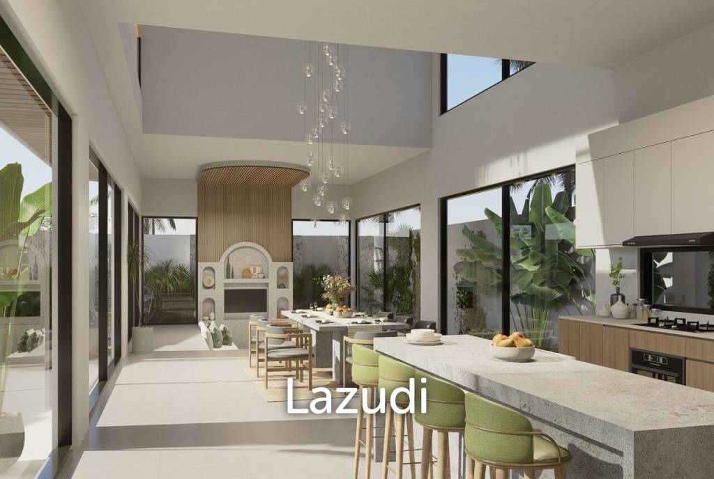 MODERN 4-BEDROOM VILLA IN SESEH: A COASTAL OASIS