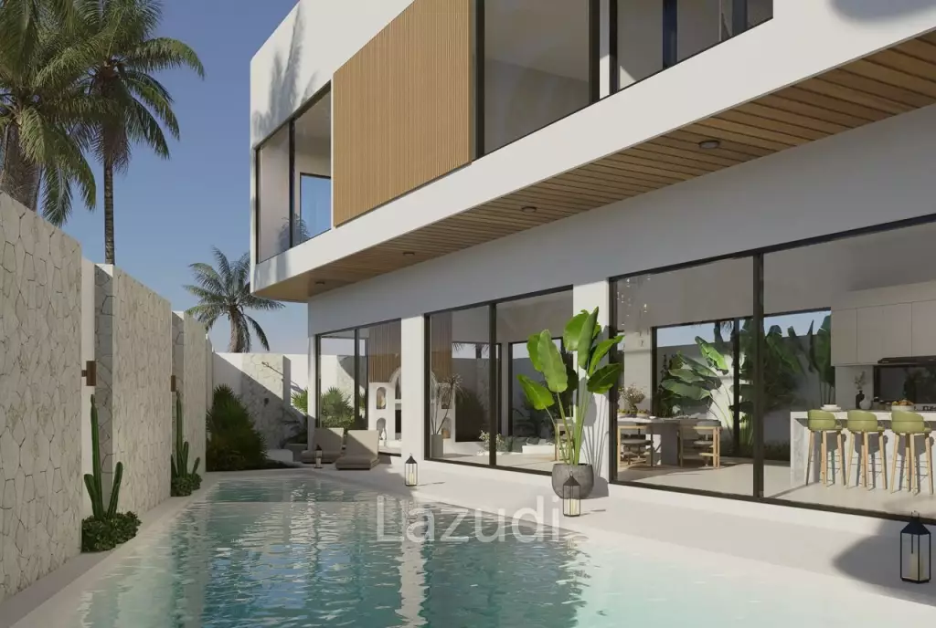 MODERN 4-BEDROOM VILLA IN SESEH: A COASTAL OASIS