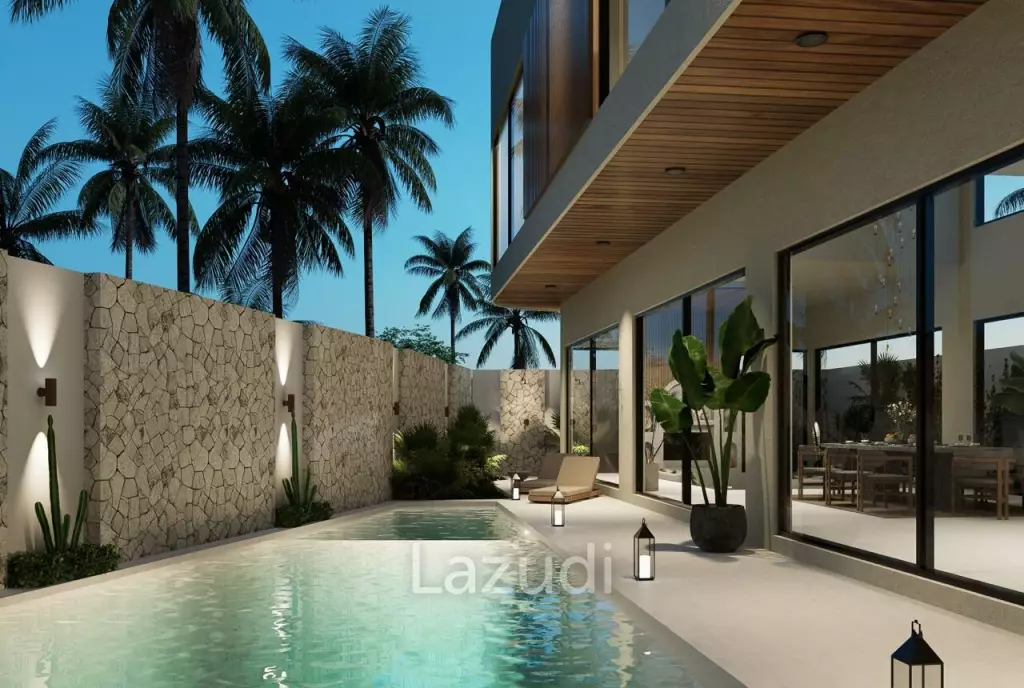 MODERN 4-BEDROOM VILLA IN SESEH: A COASTAL OASIS