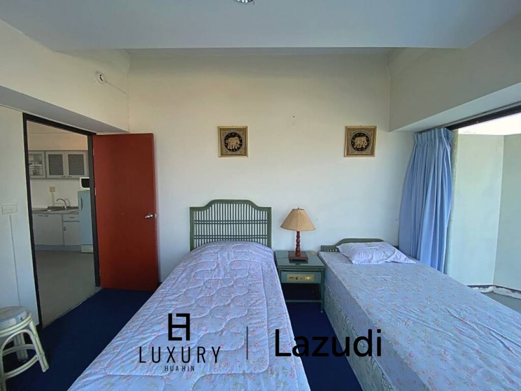 2 Bed Sea View 7th Floor Condo For Sale at Blue Wave Khao Takiap