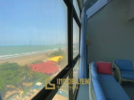 Blue Wave / Khao Takiap: 2-Schlafzimmer-Eigentumswohnung im 7. Stock mit Meerblick