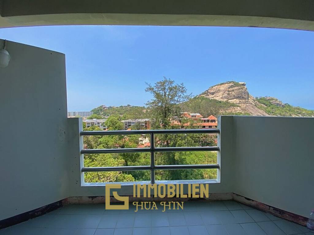 Blue Wave / Khao Takiap: 2-Schlafzimmer-Eigentumswohnung im 7. Stock mit Meerblick