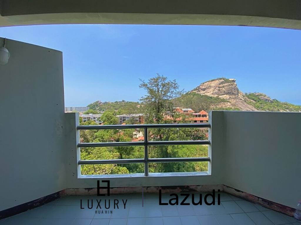 2 Bed Sea View 7th Floor Condo For Sale at Blue Wave Khao Takiap