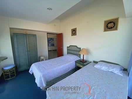 2 Bed Sea View 7th Floor Condo For Sale at Blue Wave Khao Takiap