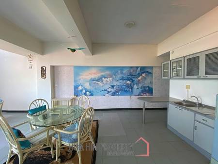 2 Bed Sea View 7th Floor Condo For Sale at Blue Wave Khao Takiap