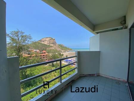 2 Bed Sea View 7th Floor Condo For Sale at Blue Wave Khao Takiap