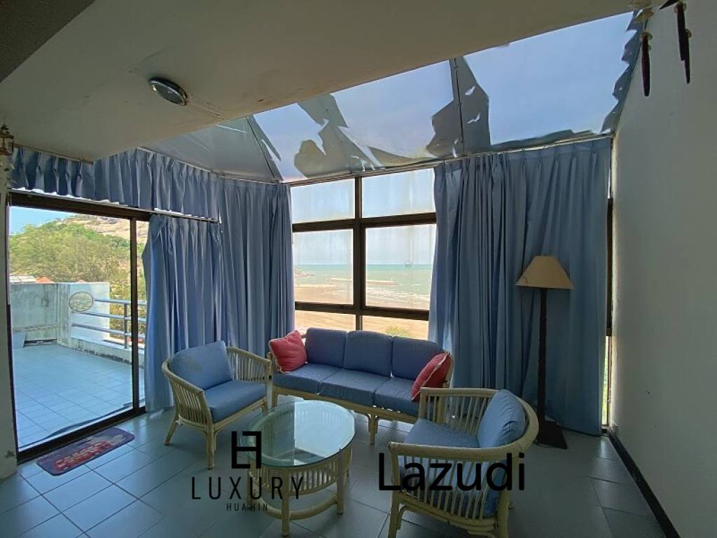 2 Bed Sea View 7th Floor Condo For Sale at Blue Wave Khao Takiap