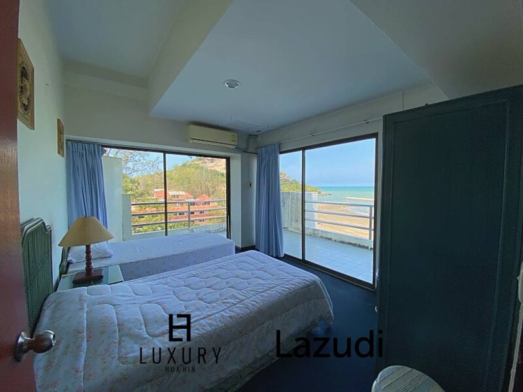 2 Bed Sea View 7th Floor Condo For Sale at Blue Wave Khao Takiap