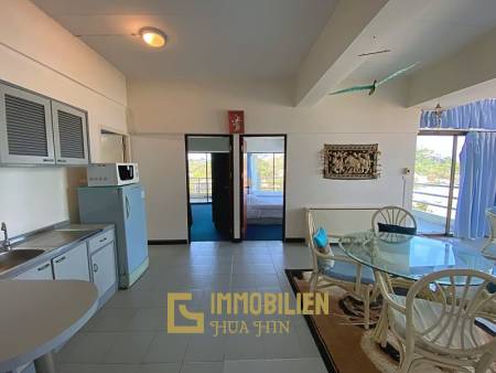 Blue Wave / Khao Takiap: 2-Schlafzimmer-Eigentumswohnung im 7. Stock mit Meerblick