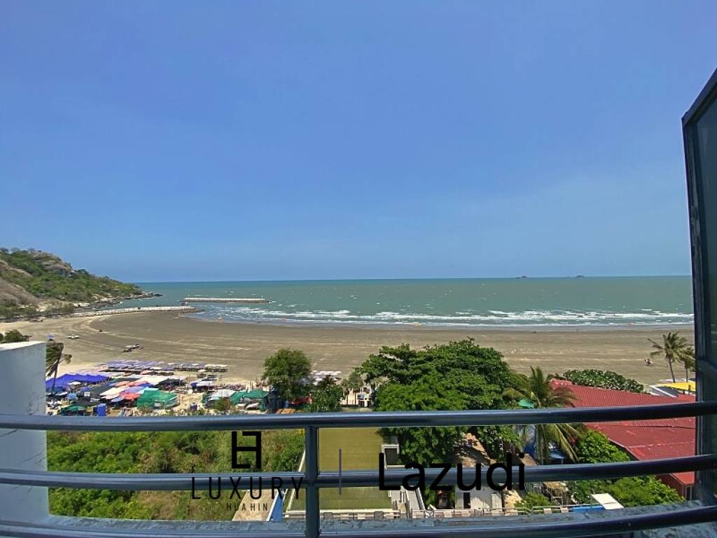 2 Bed Sea View 7th Floor Condo For Sale at Blue Wave Khao Takiap