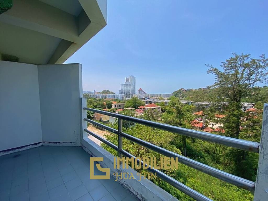 Blue Wave / Khao Takiap: 2-Schlafzimmer-Eigentumswohnung im 7. Stock mit Meerblick