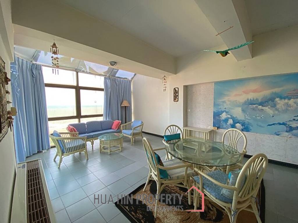 2 Bed Sea View 7th Floor Condo For Sale at Blue Wave Khao Takiap
