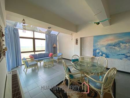 2 Bed Sea View 7th Floor Condo For Sale at Blue Wave Khao Takiap