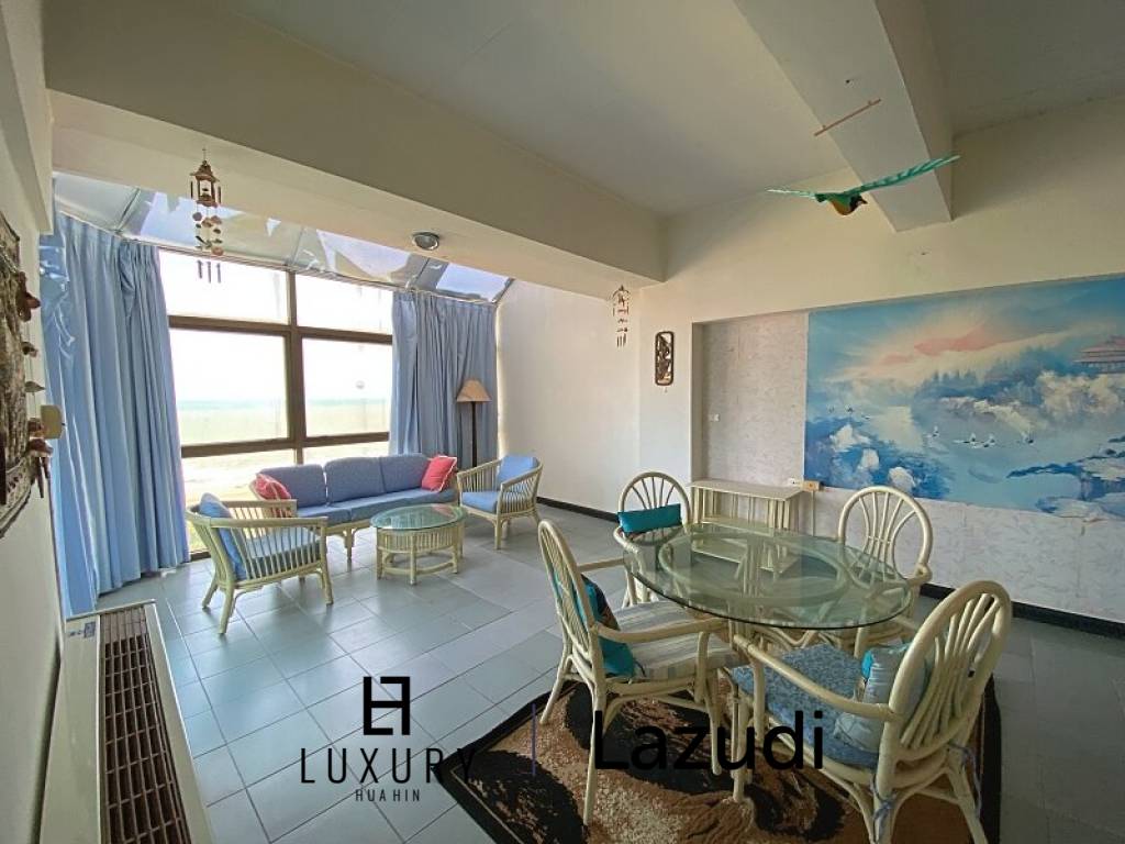 2 Bed Sea View 7th Floor Condo For Sale at Blue Wave Khao Takiap