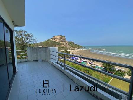 2 Bed Sea View 7th Floor Condo For Sale at Blue Wave Khao Takiap