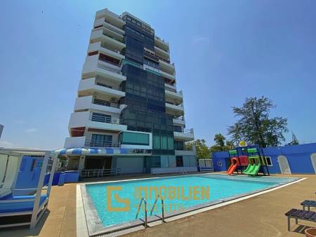 Blue Wave / Khao Takiap: 2-Schlafzimmer-Eigentumswohnung im 7. Stock mit Meerblick