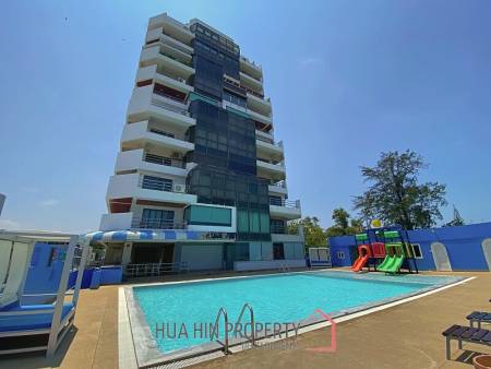 2 Bed Sea View 7th Floor Condo For Sale at Blue Wave Khao Takiap