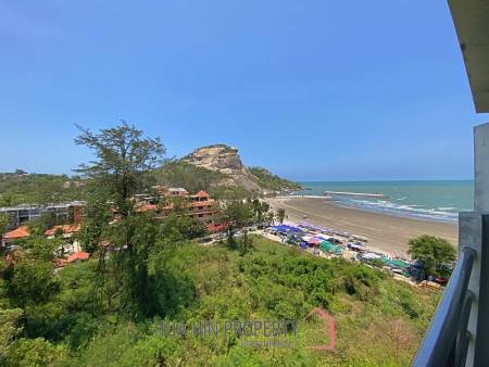 2 Bed Sea View 7th Floor Condo For Sale at Blue Wave Khao Takiap