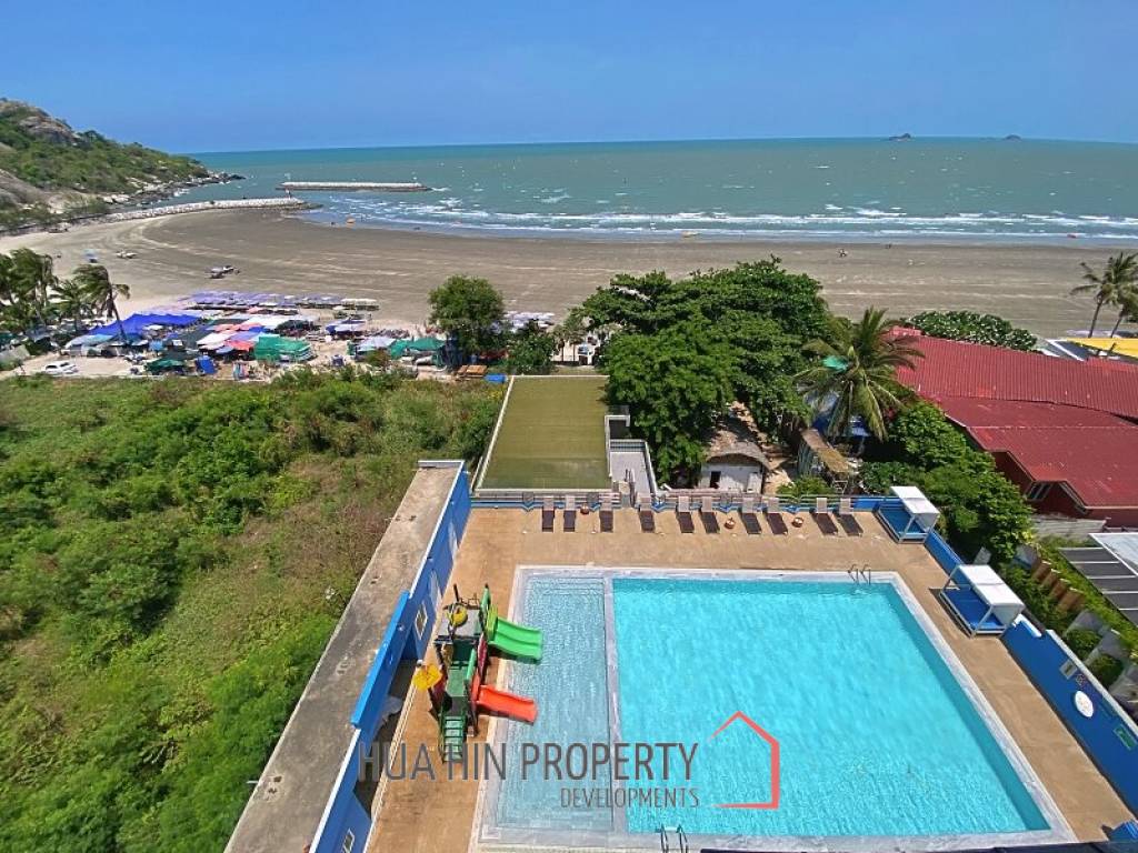 2 Bed Sea View 7th Floor Condo For Sale at Blue Wave Khao Takiap