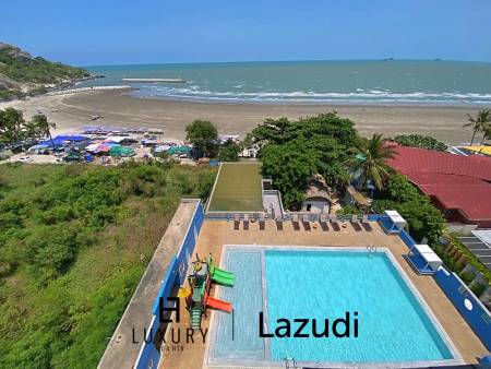 2 Bed Sea View 7th Floor Condo For Sale at Blue Wave Khao Takiap