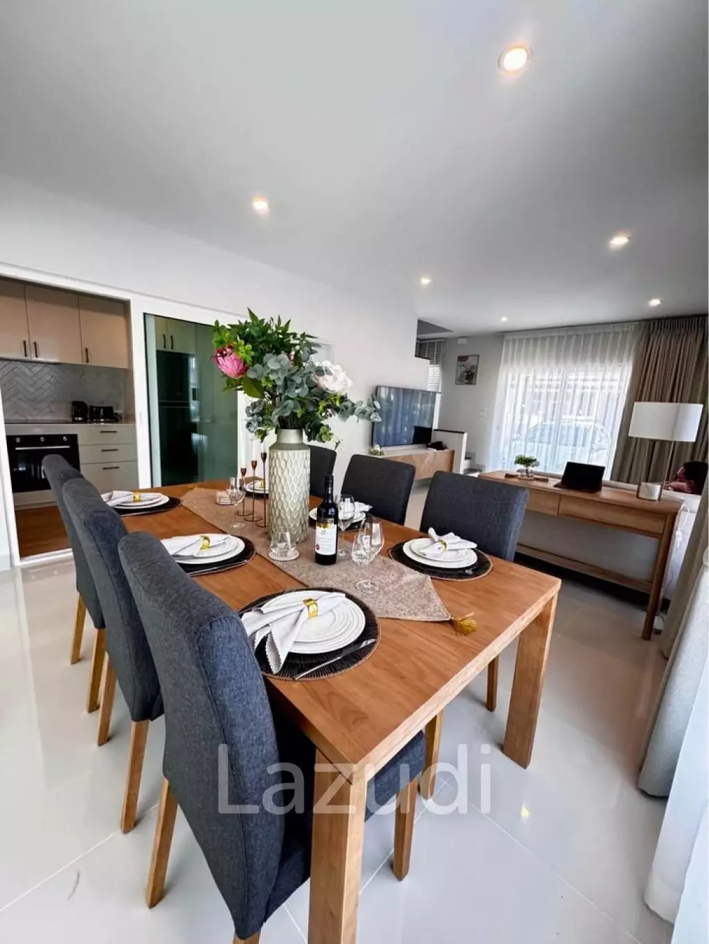 3 Bed 3 Bath House For Rent At Supalai Primo Chalong