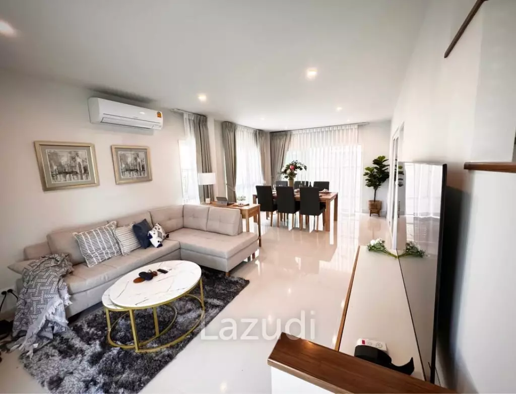 3 Bed 3 Bath House For Rent At Supalai Primo Chalong