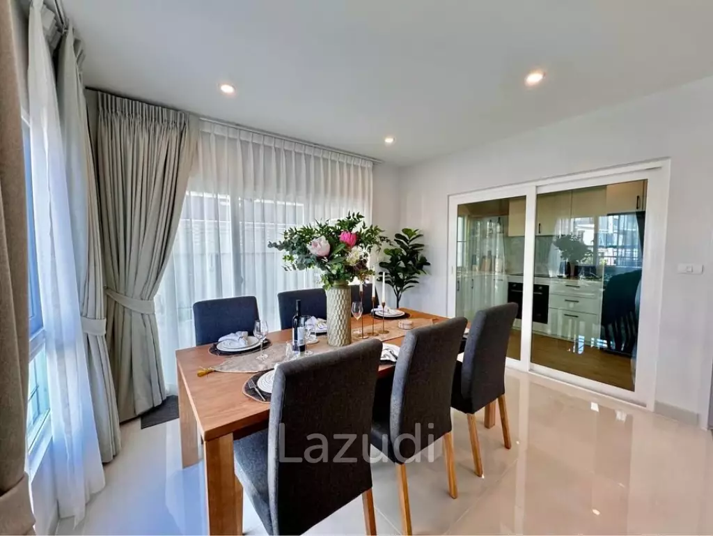 3 Bed 3 Bath House For Rent At Supalai Primo Chalong