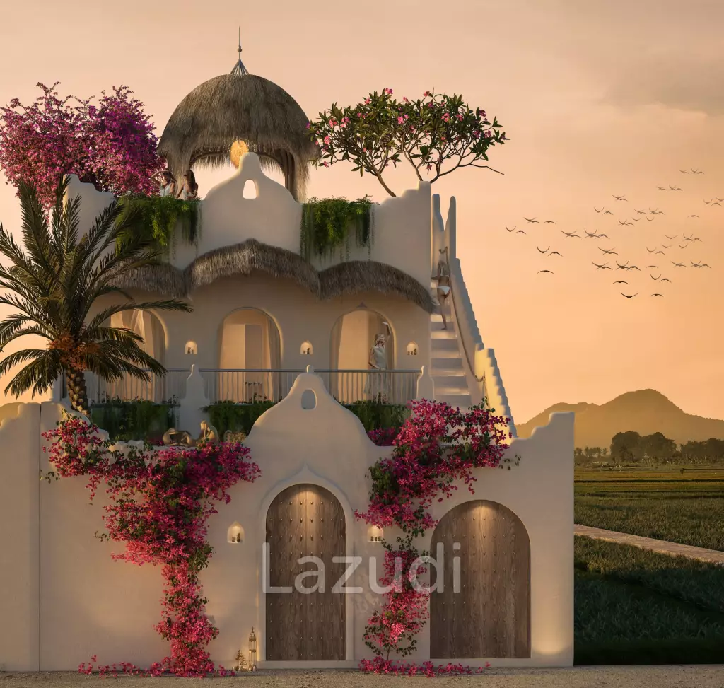 MEDITERRANEAN STYLE LUXURY VILLA IN SESEH, BALI
