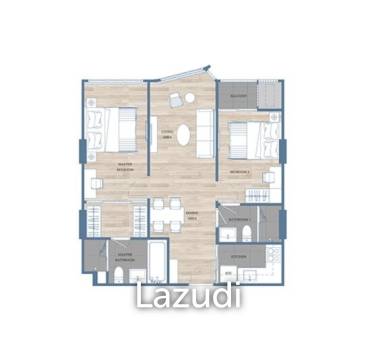 2 Bed 2 Bath 68 SQ.M Mekin Haus