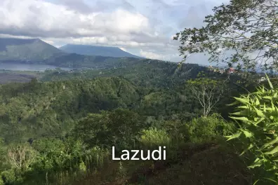 ELEVATED LAND WITH SPECTACULAR VOLCANO VIEW IN KINTAMANI