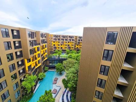 1 Bed 1 Bath 30 SQ.M The Base Central-Phuket Condo For Rent